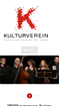 Mobile Screenshot of kulturverein.schwarzenbach-saale.de